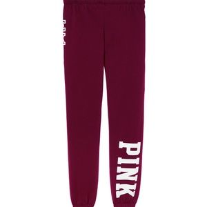VS Pink Classic Pant Deep Ruby